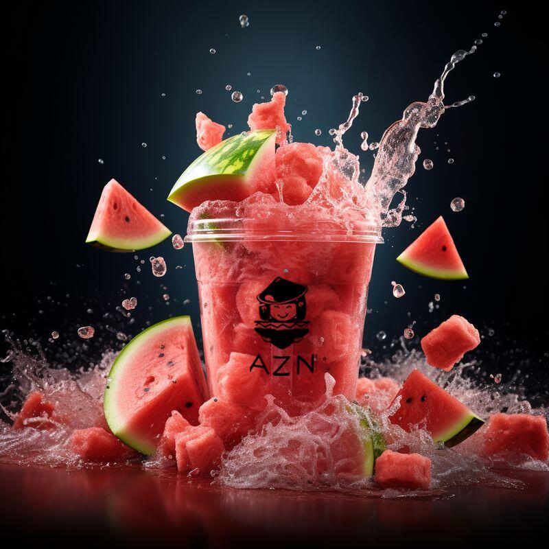Fresh Watermelon Slushie Tea