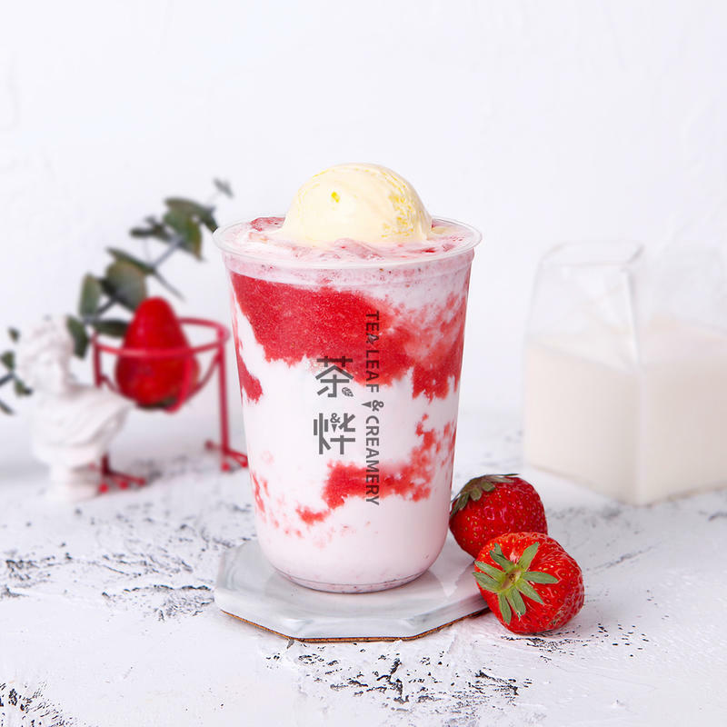 Strawberry Marble Bubble