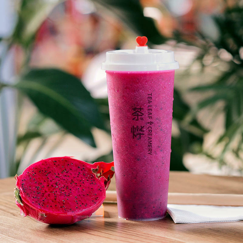 Fresh Red Dragon Fruit Yakvult Tea